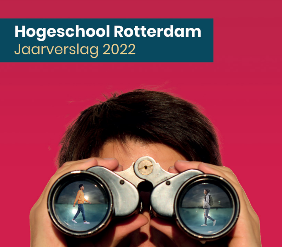 Jaarverslag 2022 Hogeschool Rotterdam Cover