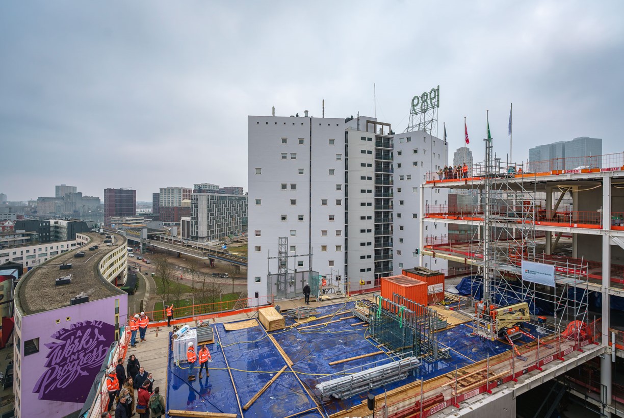 Hoogste punt Laan op Zuid, uitzicht 1989