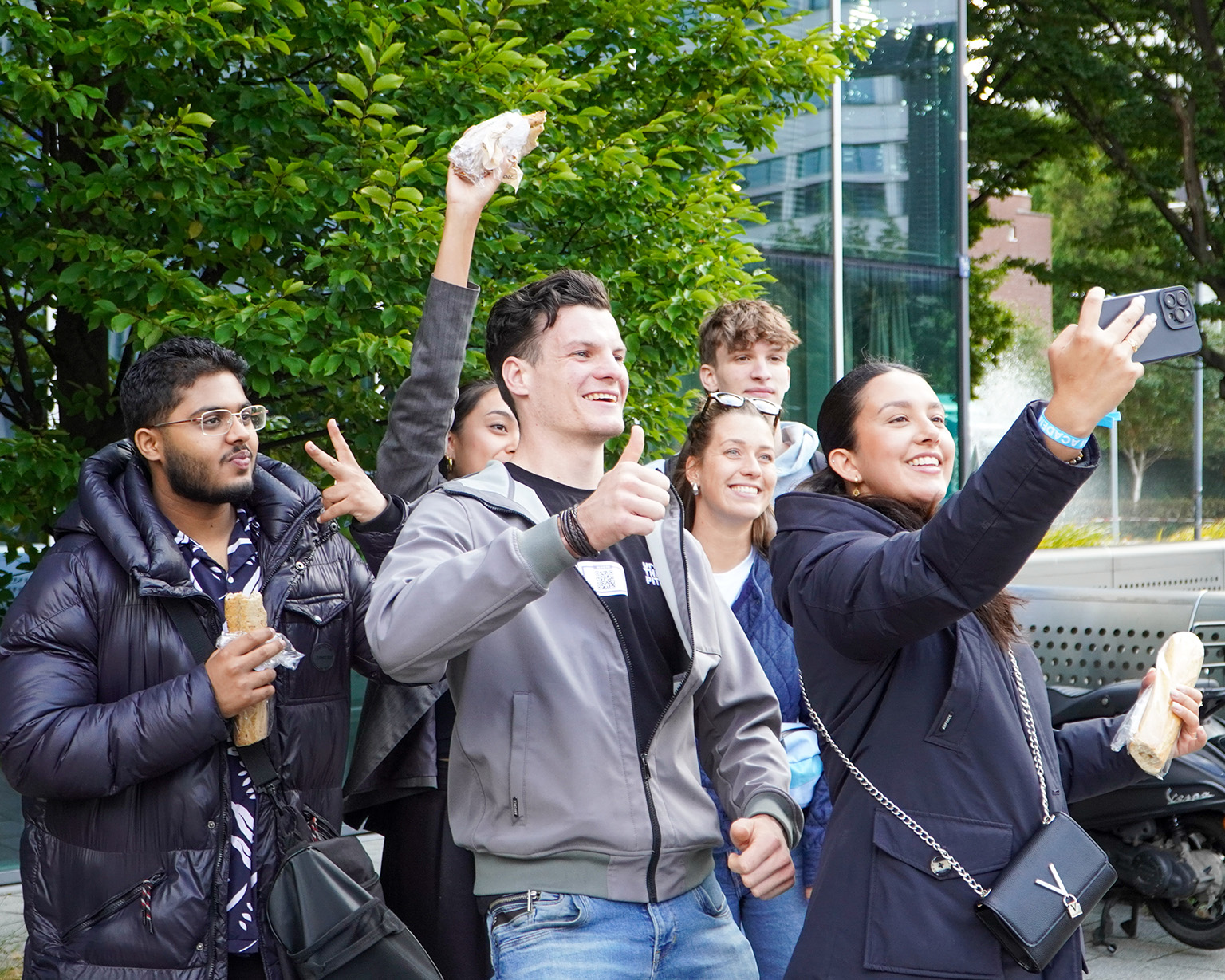 De eindpresentaties tijdens de opleiding bij BP Content