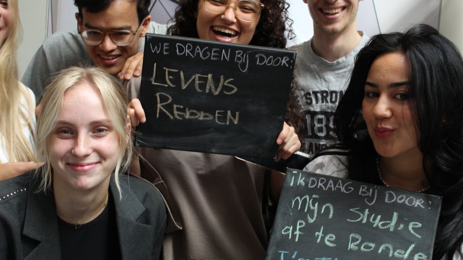 Studenten delen hoe zij bijdragen aan de toekomst