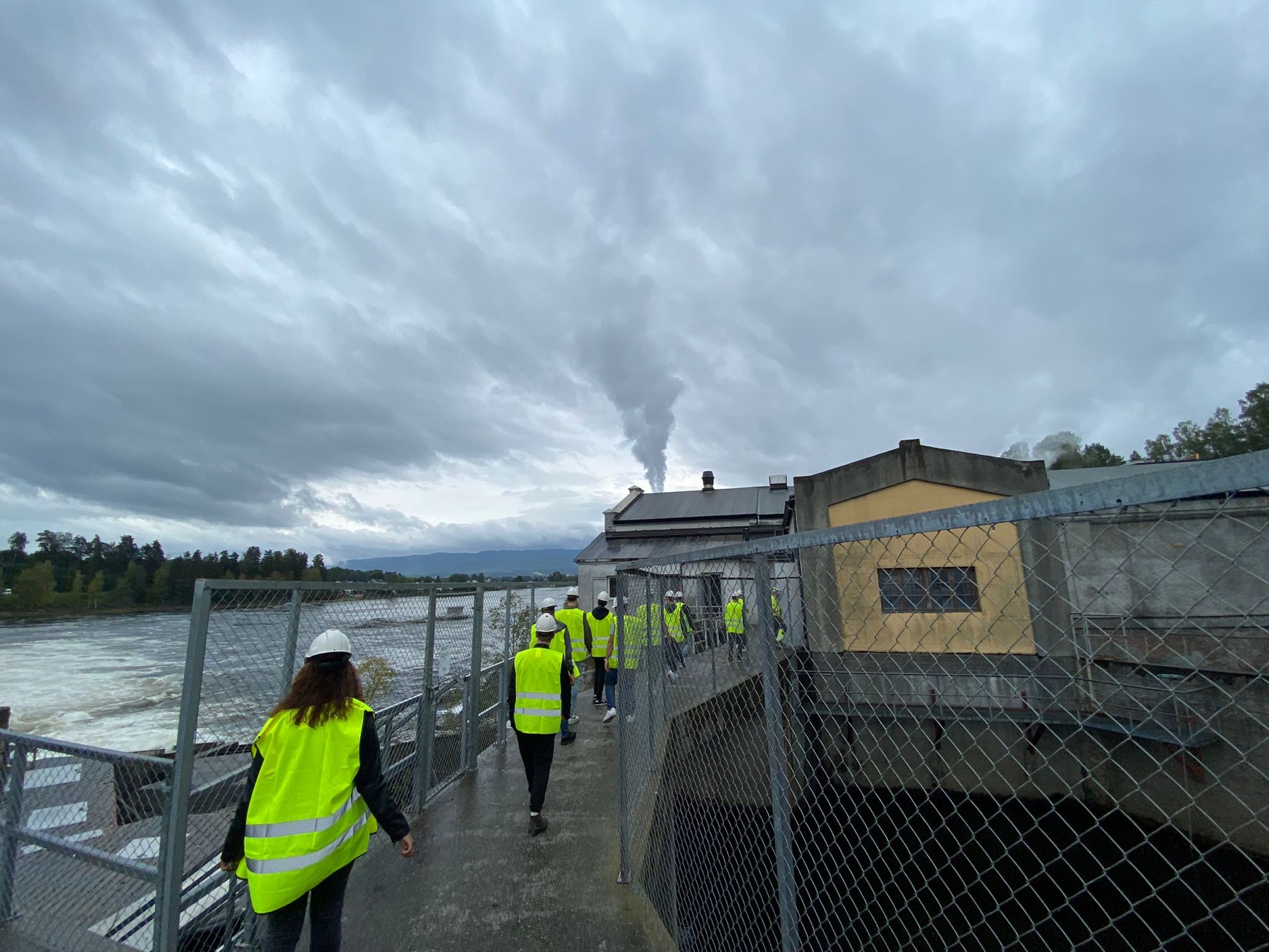 Fieldtrip om te leren over het Noorse energiesysteem