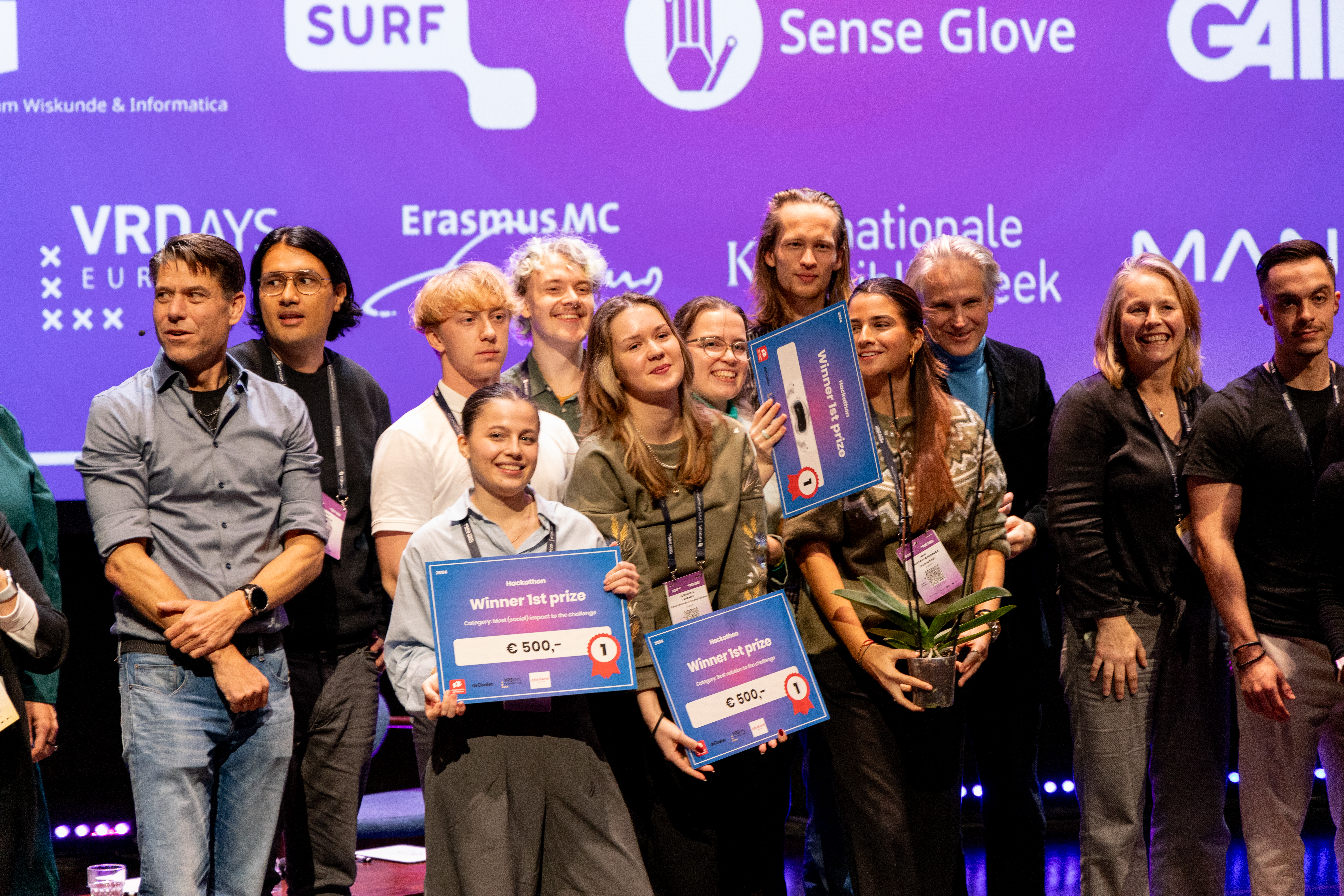 Eerste prijs Immersive Techweek Hachathon 2024