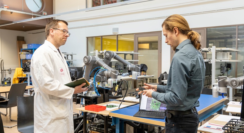 Christophe Minkenberg en Lodewijk Voorhoeve, docent-onderzoekers