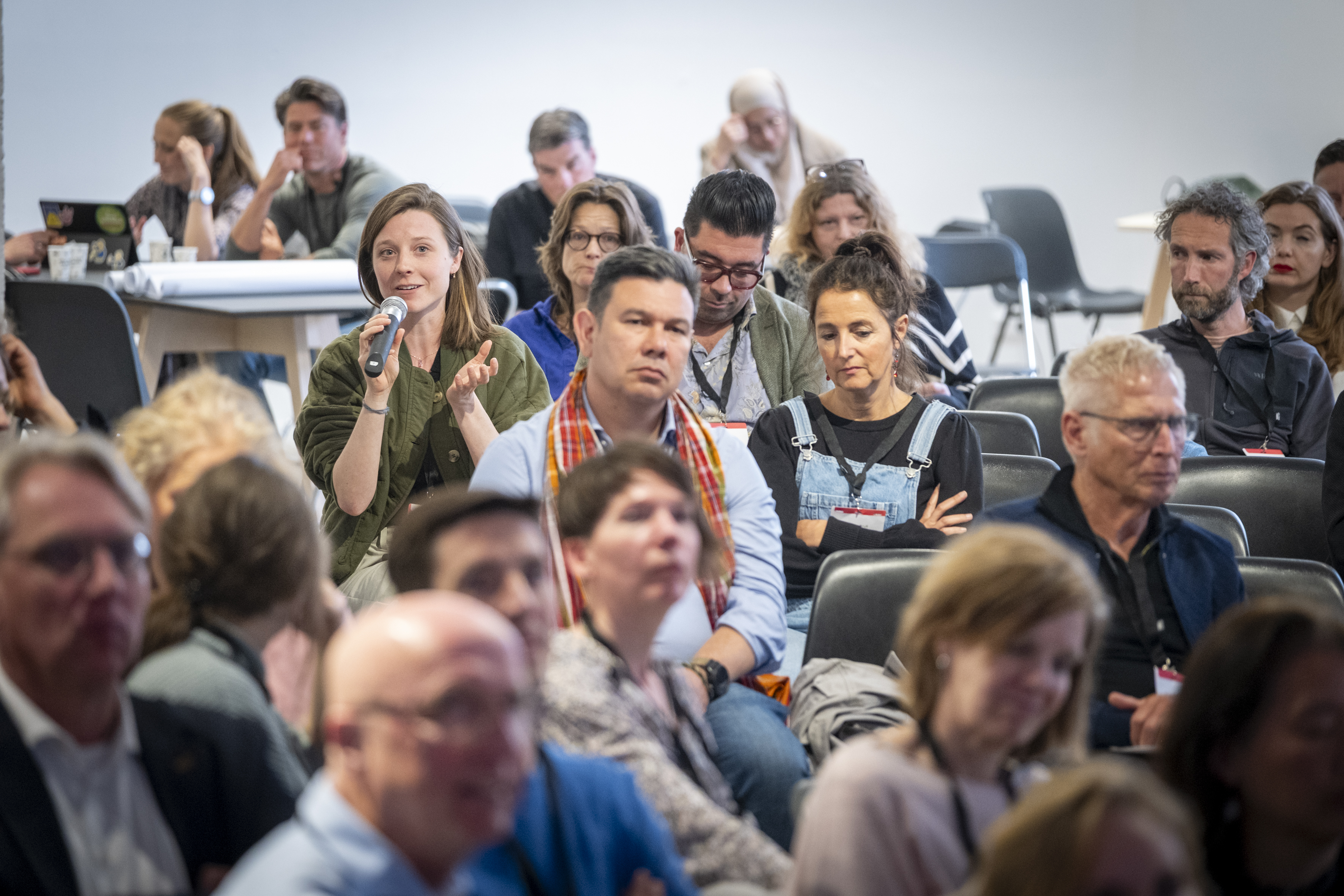 Een laatste vraag uit de zaal